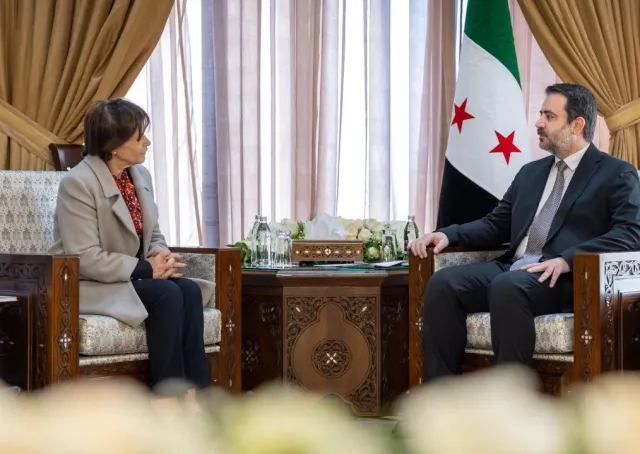 استقبل وزير الخارجية والمغتربين السيد أسعد حسن الشيباني