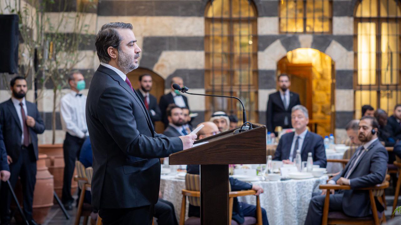 أقام وزير الخارجية والمغتربين  مأدبة إفطار رمضاني ، لأعضاء السلك الدبلوماسي ، في العاصمة دمشق