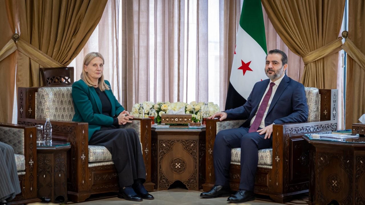 Foreign Minister al-Shaibani Receives in Damascus The Ambassador of The Kingdom of Norway to The Syrian Arab Republic, Hilde Haraldstad