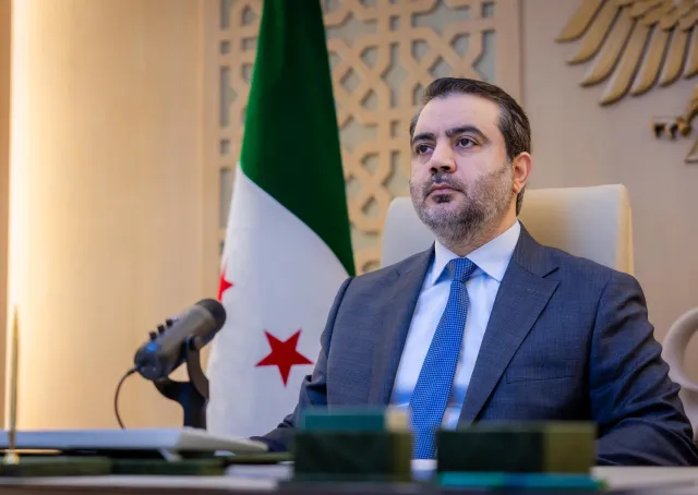 شارك وزير الخارجية والمغتربين السيد أسعد حسن الشيباني، اليوم في أعمال الدورة العادية الـ165 لمجلس جامعة الدول العربية على المستوى الوزاري