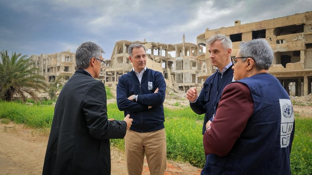 Under The Auspices of MoFA,  UN Delegation Visits  Jobar Neighborhood to Assess Damage and Needs