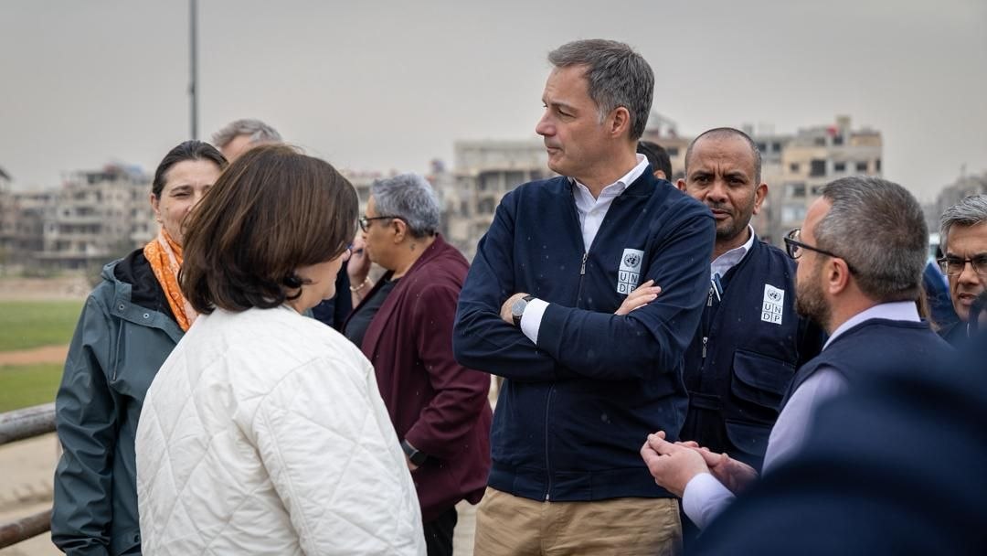 Under The Auspices of MoFA,  UN Delegation Visits  Jobar Neighborhood to Assess Damage and Needs