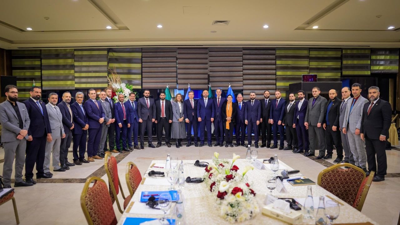 Under The Auspices of  MoFA, The National Committee Concerned with  "Syria Without Camps" Initiative Holds  Meeting with High-Level Officials at  UN