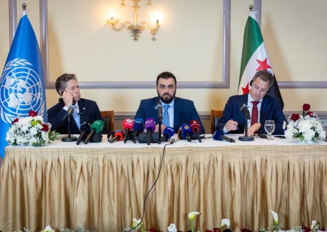 برعاية وزارة الخارجية والمغتربين  وبحضور وفد الأمم المتحدة تم إطلاق بيان أولويات التعافي في سوريا وخطة الاستجابة للاحتياجات الإنسانية لعام 2026