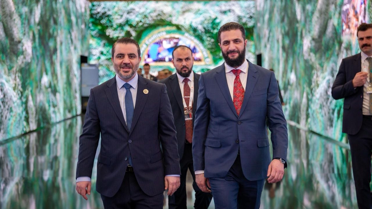 شارك فخامة رئيس الجمهورية السيد أحمد الشرع، يرافقه وزير الخارجية والمغتربين السيد أسعد حسن الشيباني، في الافتتاح الرسمي لمنتدى أنطاليا الدبلوماسي