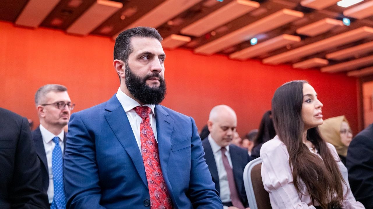 شارك فخامة رئيس الجمهورية السيد أحمد الشرع، يرافقه وزير الخارجية والمغتربين السيد أسعد حسن الشيباني، في الافتتاح الرسمي لمنتدى أنطاليا الدبلوماسي