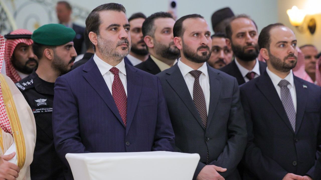 وزير الخارجية والمغتربين السيد أسعد حسن الشيباني، يفتتح القنصلية السورية بمدينة جدة في المملكة العربية السعودية