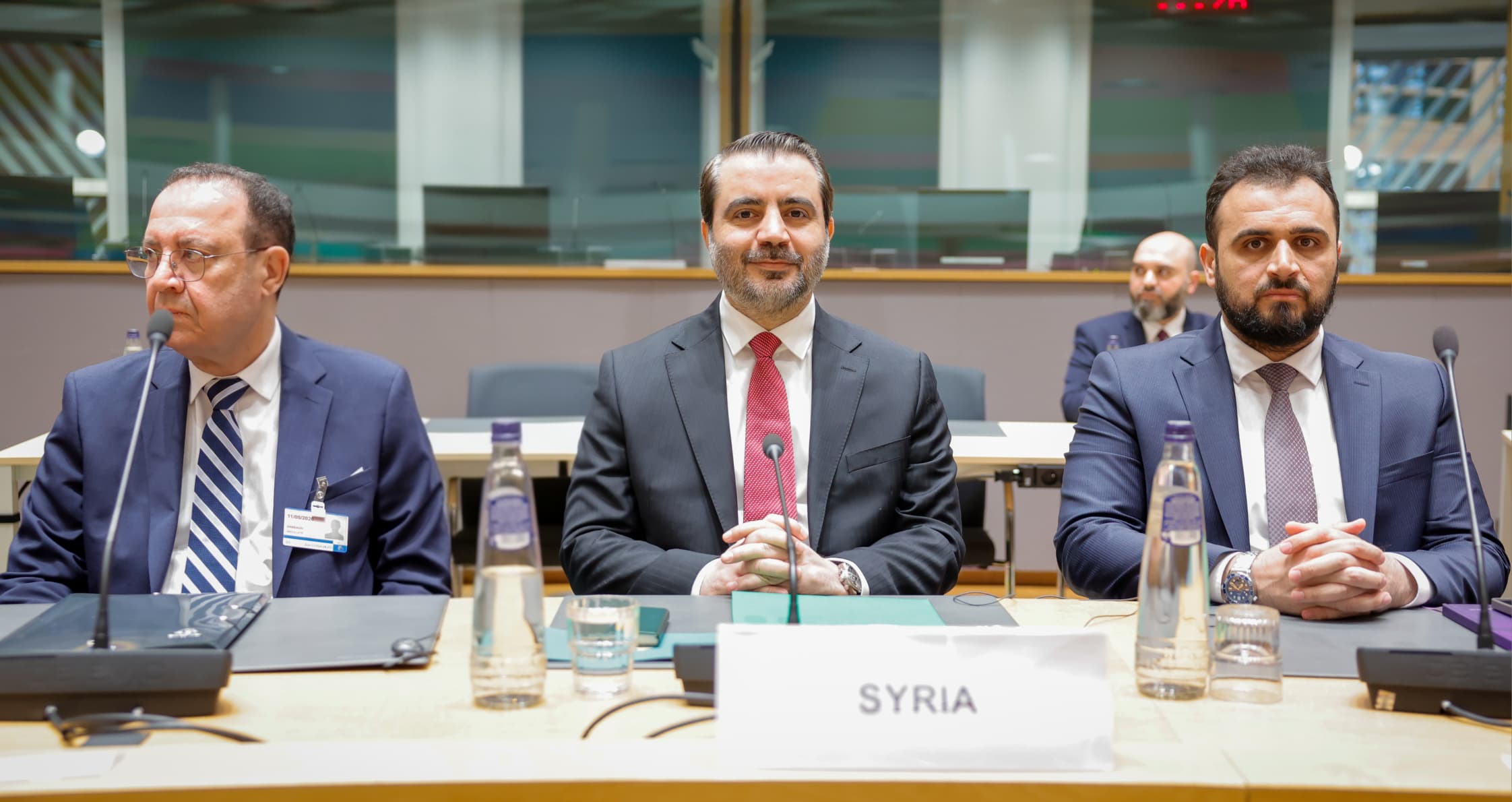 برئاسة مشتركة بين وزير الخارجية والمغتربين السيد أسعد حسن الشيباني والممثلة العليا للاتحاد الأوروبي للشؤون الخارجية والسياسة الأمنية كايا كالاس انطلاق أول حوار سياسي رفيع المستوى بين الجمهورية العربية السورية والاتحاد الأوروبي في العاصمة البلجيكية بروكسل
