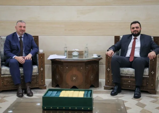 استقبل مدير إدارة التعاون الدولي في وزارة الخارجية والمغتربين السيد قتيبة قاديش، وفدًا من مجموعة البنك الدولي