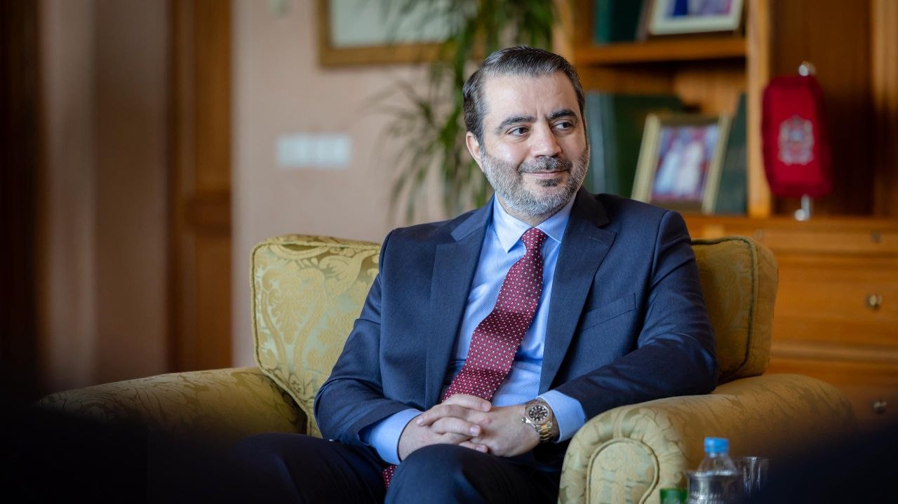 التقى وزير الخارجية والمغتربين السيد أسعد حسن الشيباني وزير الشؤون الخارجية في المملكة المغربية السيد ناصر بوريطة في العاصمة الرباط