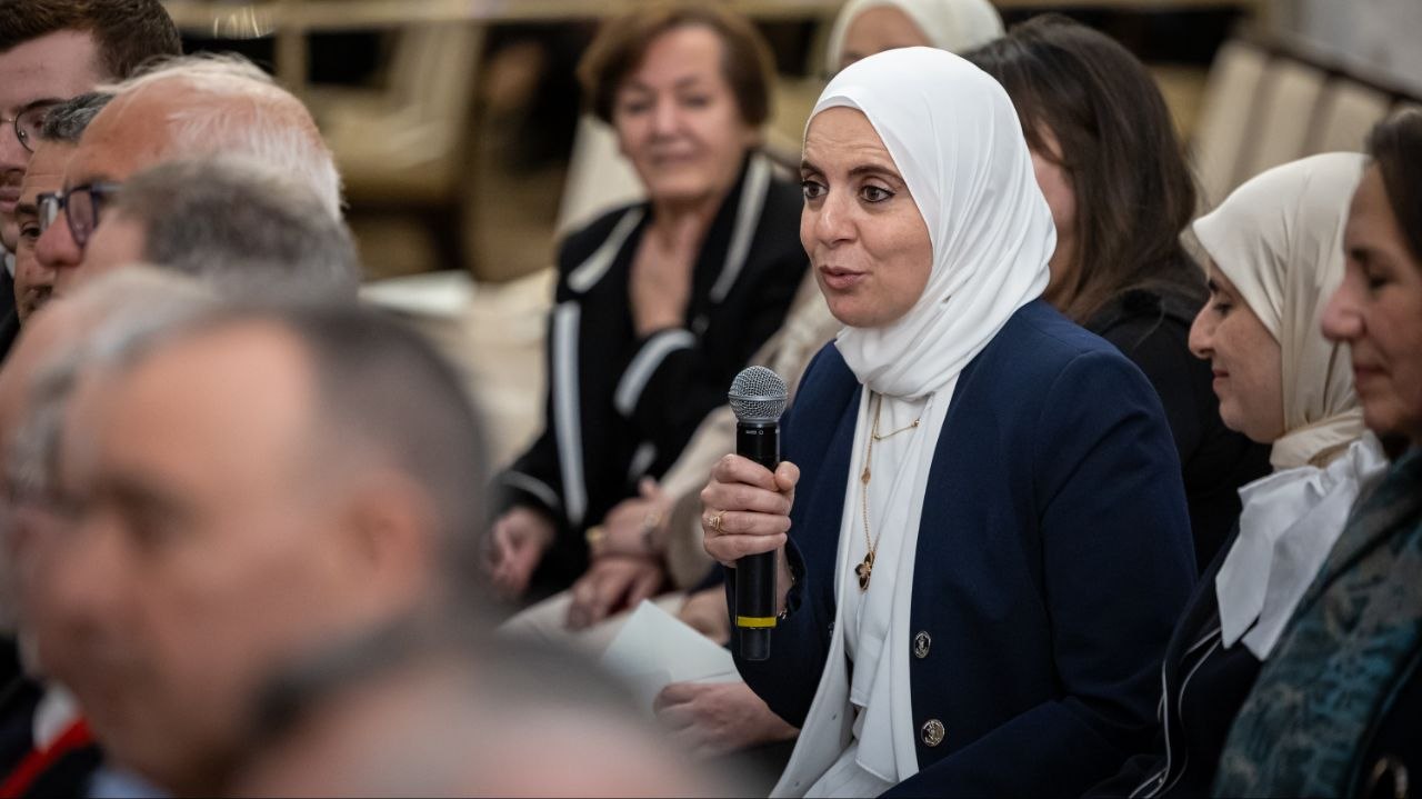 وزير الخارجية والمغتربين السيد أسعد حسن الشيباني، يلتقي بعدد من أبناء الجالية السورية في المملكة المغربية
