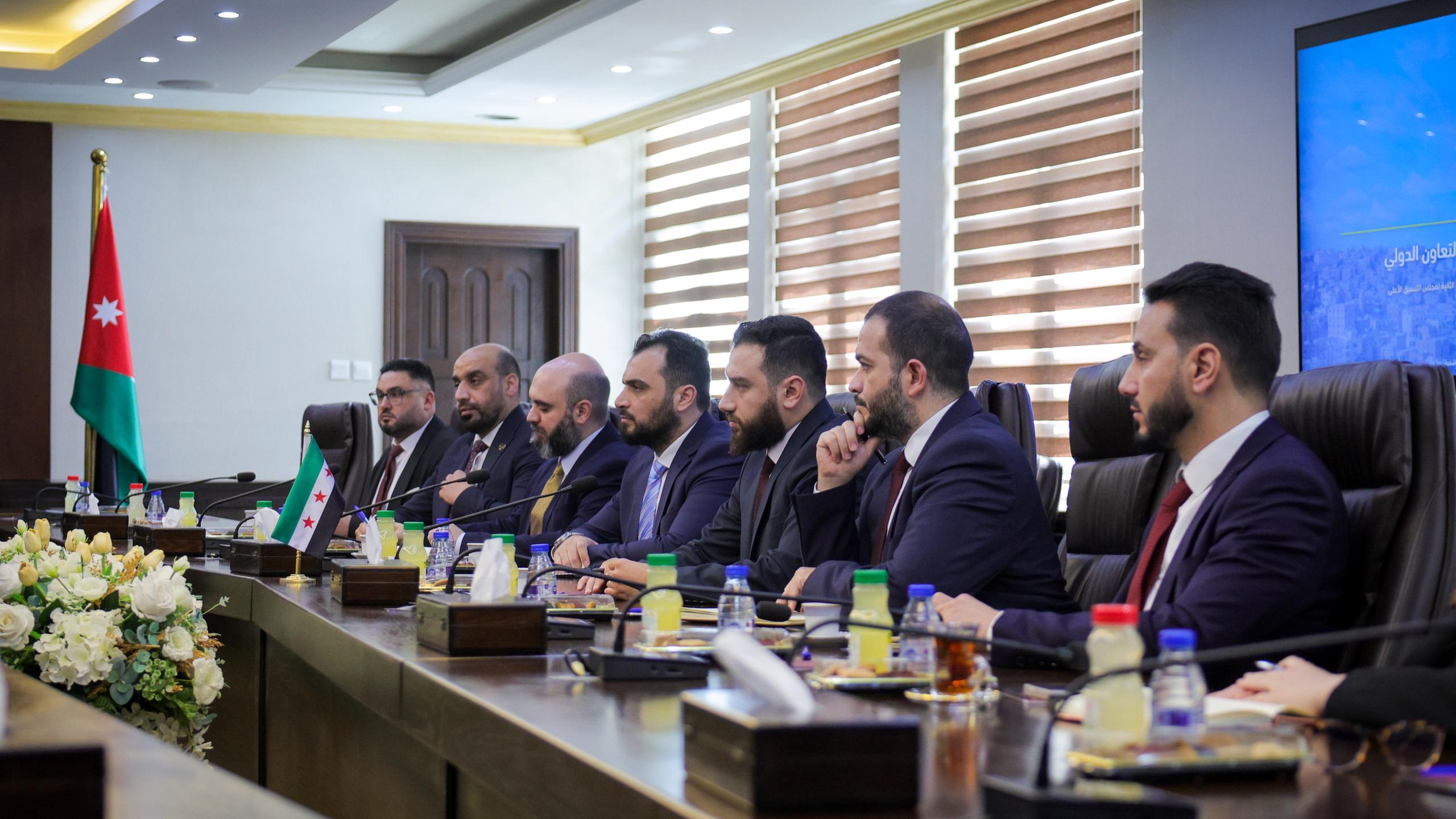 عقد مدير إدارة التعاون الدولي في وزارة الخارجية والمغتربين السيد قتيبة قاديش لقاءً مع وزيرة التخطيط والتعاون الدولي الأردنية السيدة زينة طوقان بالعاصمة عمّان في المملكة الأردنية الهاشمية