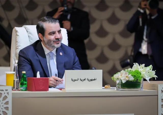 وزير الخارجية والمغتربين السيد أسعد حسن الشيباني يشارك في أعمال الاجتماع التشاوري العربي واجتماع مجلس جامعة الدول العربية على المستوى الوزاري في دورته العادية المستأنفة 165 في العاصمة الأردنية عمّان