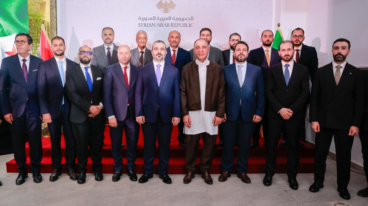 افتتح وزير الخارجية والمغتربين السيد أسعد حسن الشيباني سفارة الجمهورية العربية السورية في العاصمة الليبية طرابلس