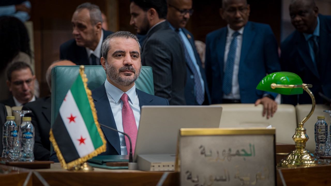 وزير الخارجية والمغتربين السيد أسعد حسن الشيباني يشارك في اجتماع وزراء الخارجية العرب ضمن أعمال الدورة الـ166 لمجلس جامعة الدول العربية على المستوى الوزاري، المنعقد في القاهرة