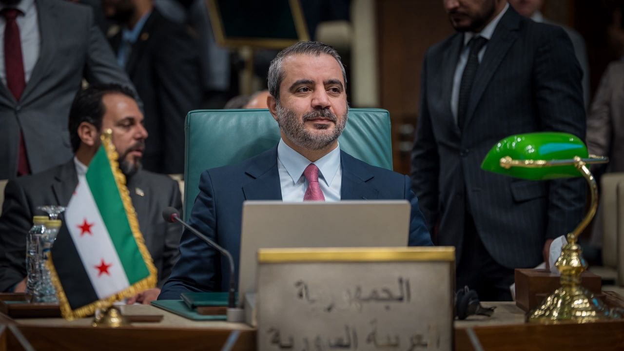 وزير الخارجية والمغتربين السيد أسعد حسن الشيباني يشارك في اجتماع وزراء الخارجية العرب ضمن أعمال الدورة الـ166 لمجلس جامعة الدول العربية على المستوى الوزاري، المنعقد في القاهرة