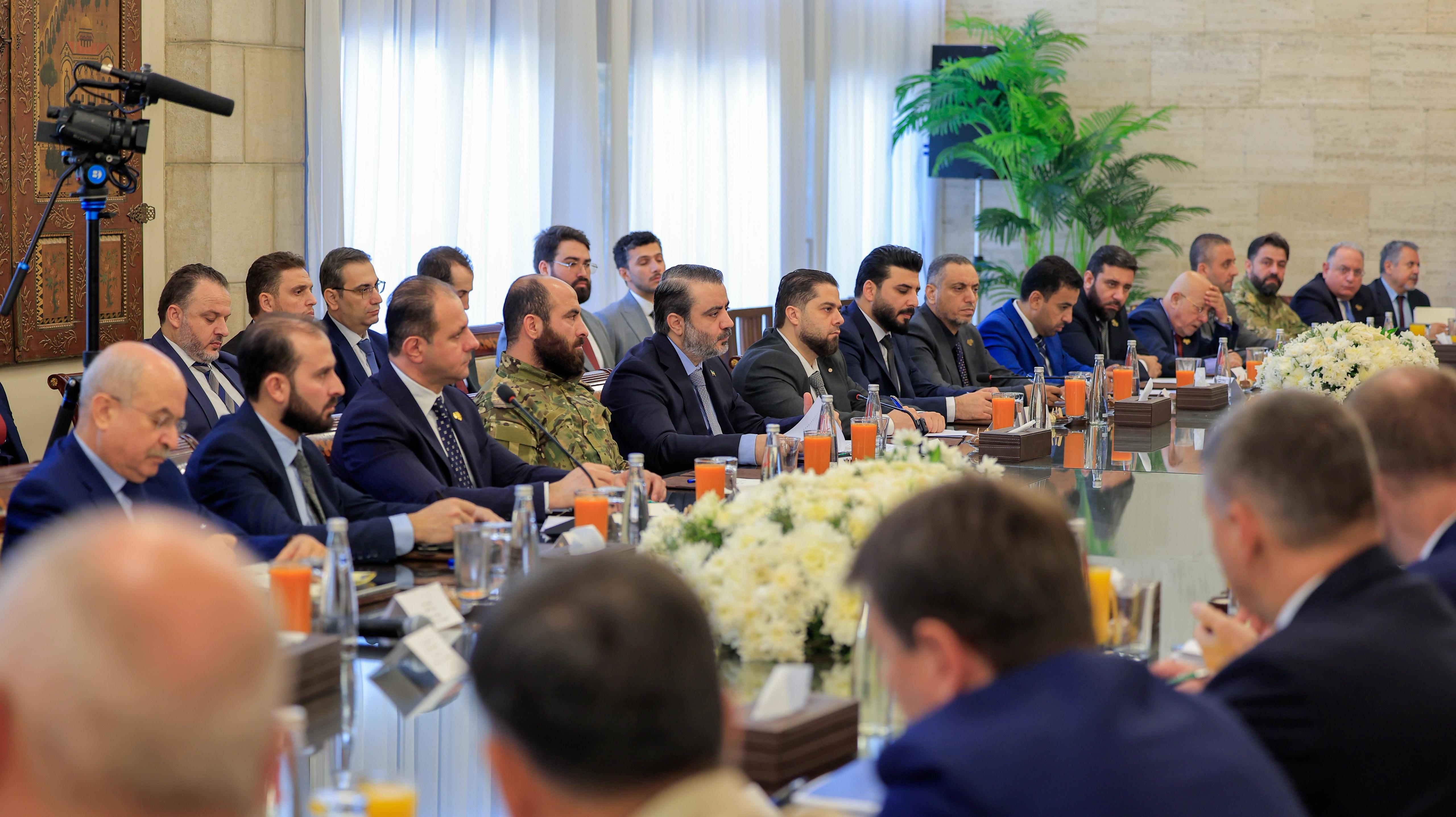 High-Level Syrian-Russian Meeting in Damascus