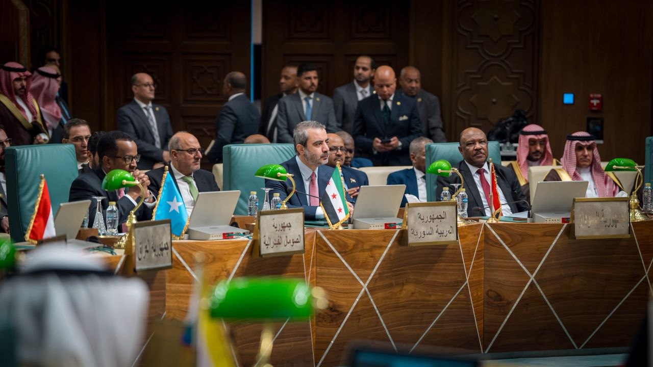 وزير الخارجية والمغتربين السيد أسعد حسن الشيباني يشارك في اجتماع وزراء الخارجية العرب ضمن أعمال الدورة الـ166 لمجلس جامعة الدول العربية على المستوى الوزاري، المنعقد في القاهرة