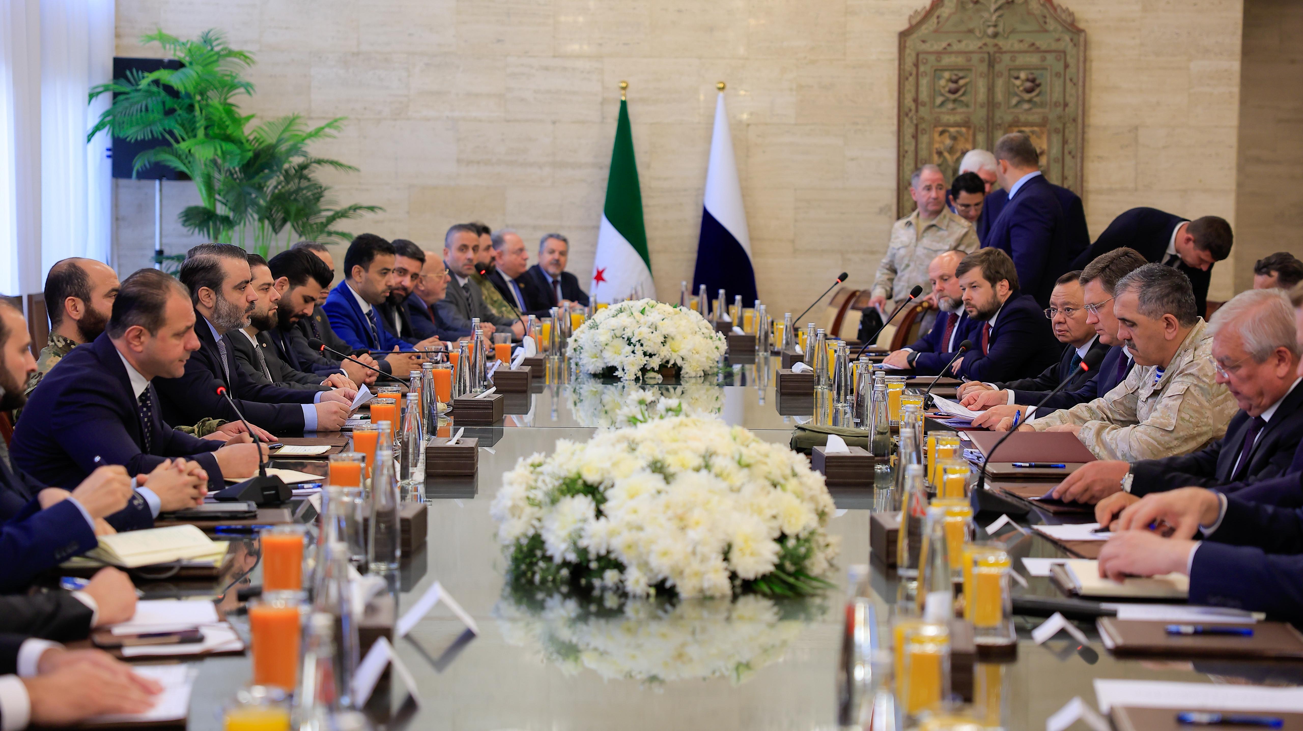 High-Level Syrian-Russian Meeting in Damascus
