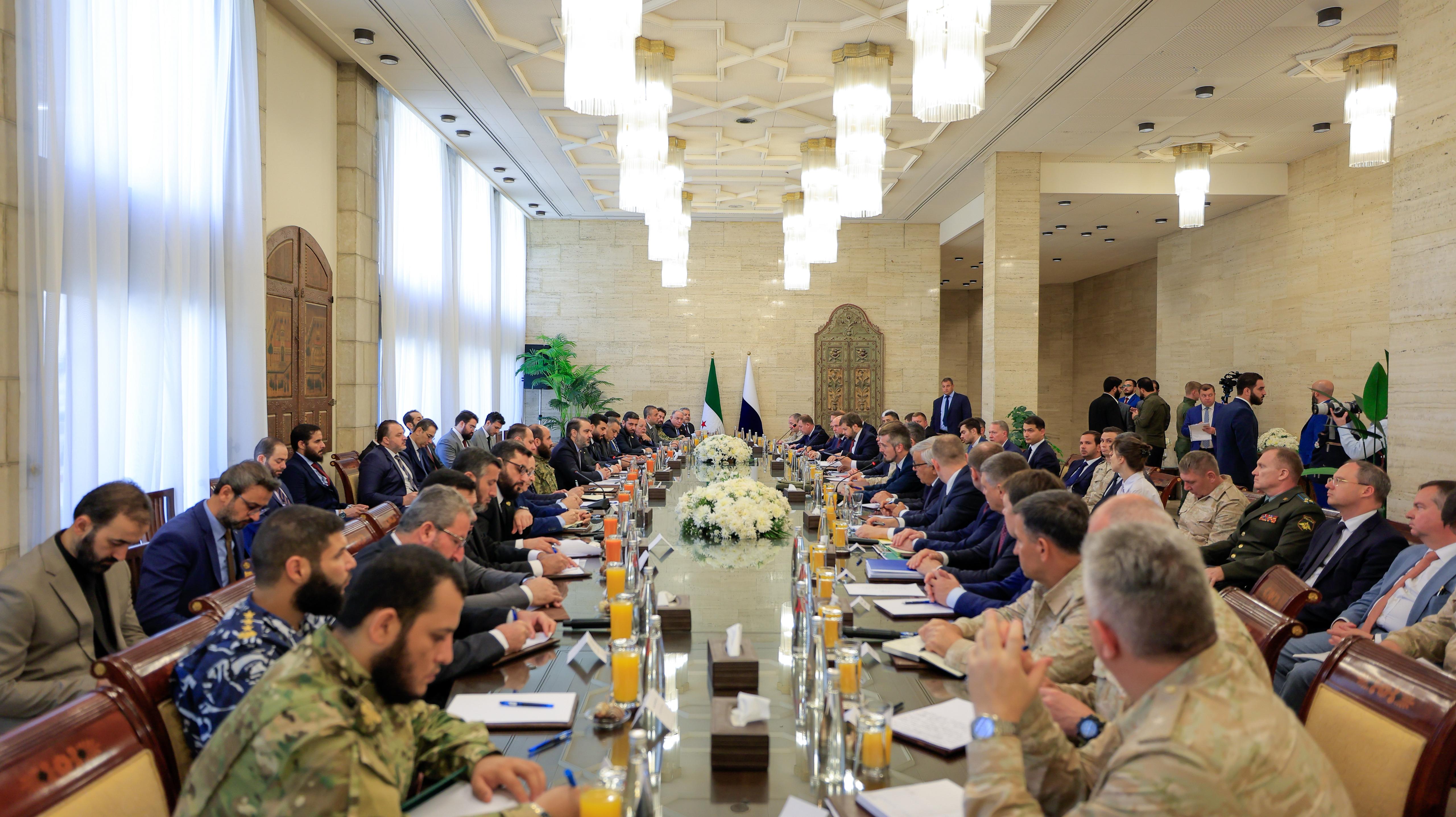 High-Level Syrian-Russian Meeting in Damascus