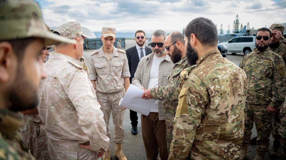 أجرى وزير الخارجية والمغتربين السيد أسعد حسن الشيباني جولة ميدانية داخل مطار اللاذقية الدولي