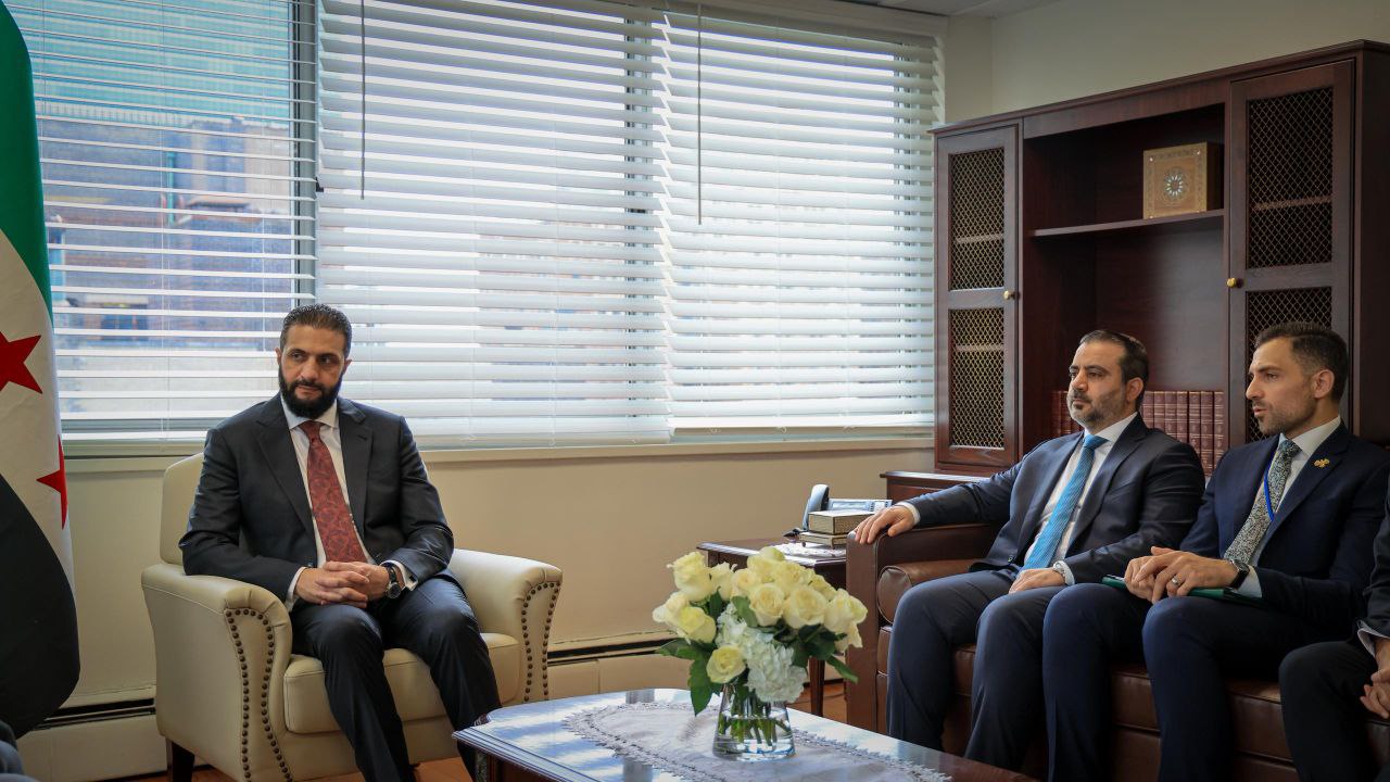 Syrian President Holds Talks with Senator Jeanne Shaheen on Sidelines of UN 80th Session