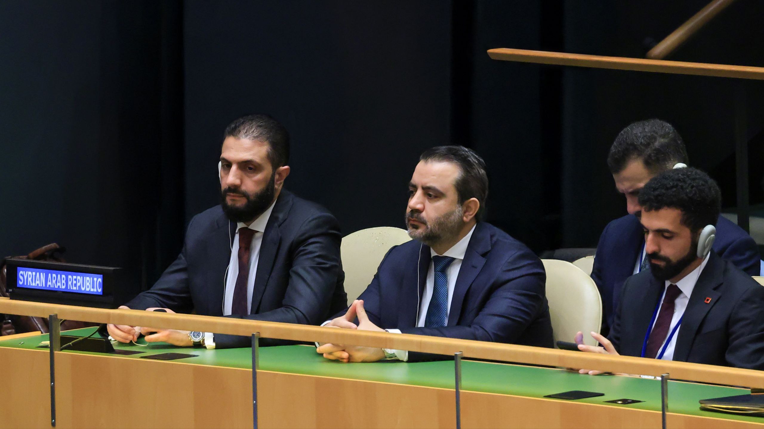 President Al-Sharaa Participates in Two-State Solution Conference at UNGA