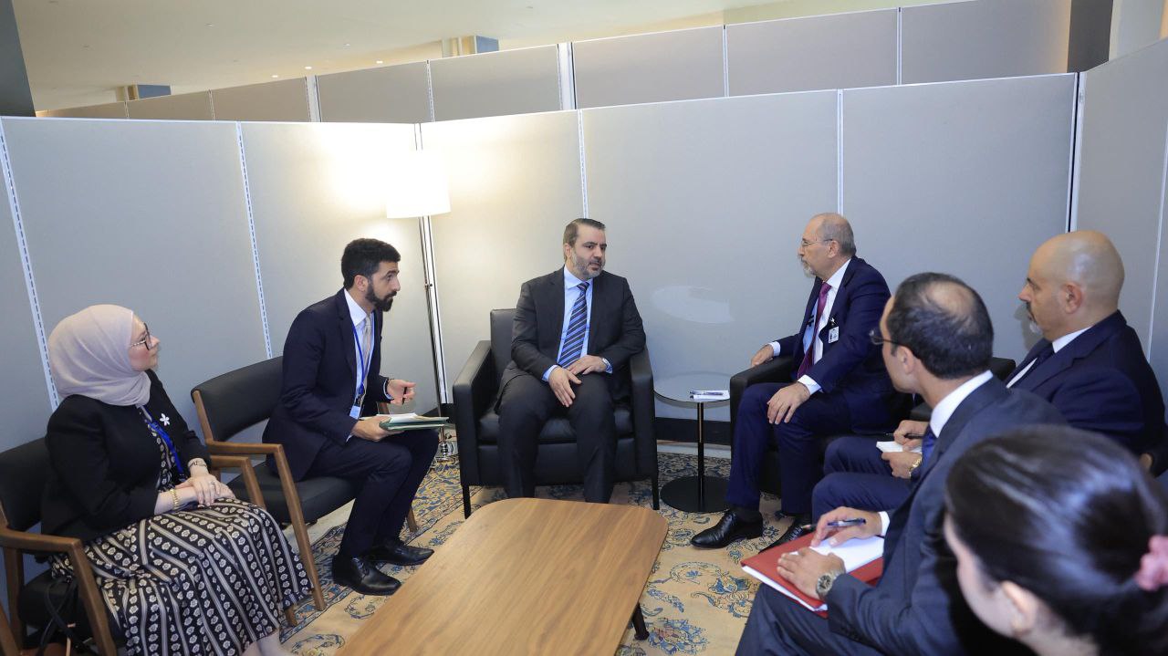 Syrian and Jordanian Foreign Ministers Hold Bilateral Talks at UNGA 80