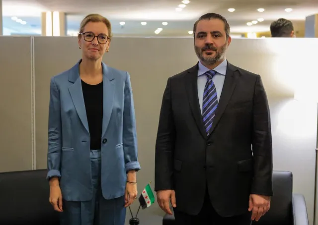 Syrian and Liechtenstein Officials Hold Bilateral Meeting at UNGA 80