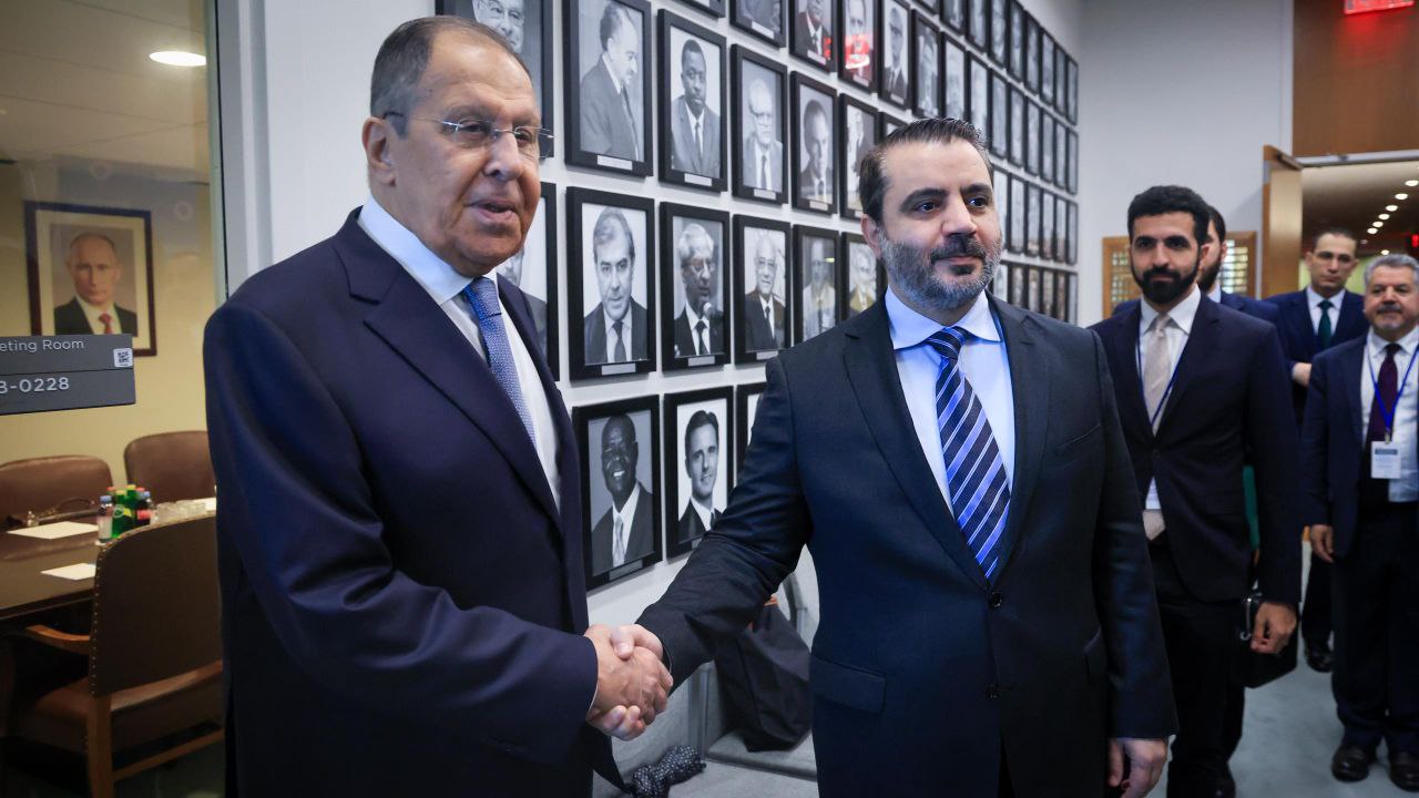 Syrian and Russian Foreign Ministers Hold Talks at UNGA 80