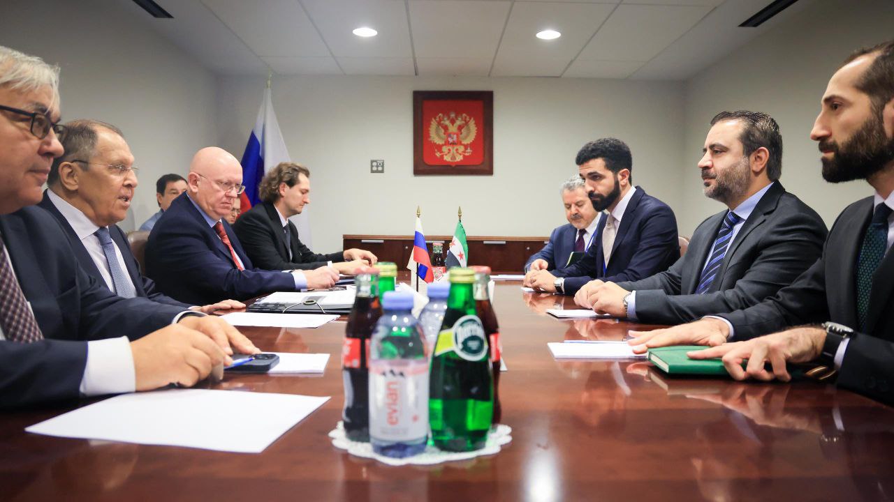 Syrian and Russian Foreign Ministers Hold Talks at UNGA 80