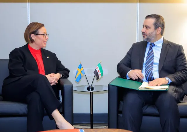 Syrian and Swedish Foreign Ministers Meet on the Sidelines of UNGA 80