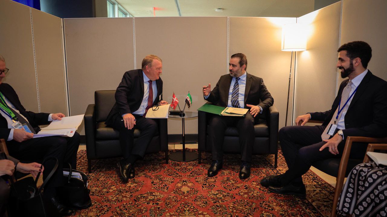 Syrian and Danish Foreign Ministers Hold Talks at UNGA 80