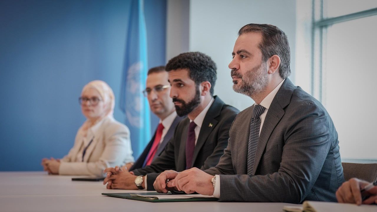 وزير الخارجية والمغتربين السيد أسعد حسن الشيباني يلتقي منظمات أممية في نيويورك