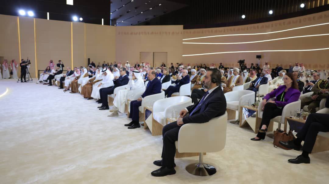 Minister of Foreign Affairs and Expatriates Asaad Al-Shaibani and Intelligence Chief Hussein Al-Salama Participate in the Munich Leaders Conference in AlUla, Saudi Arabia