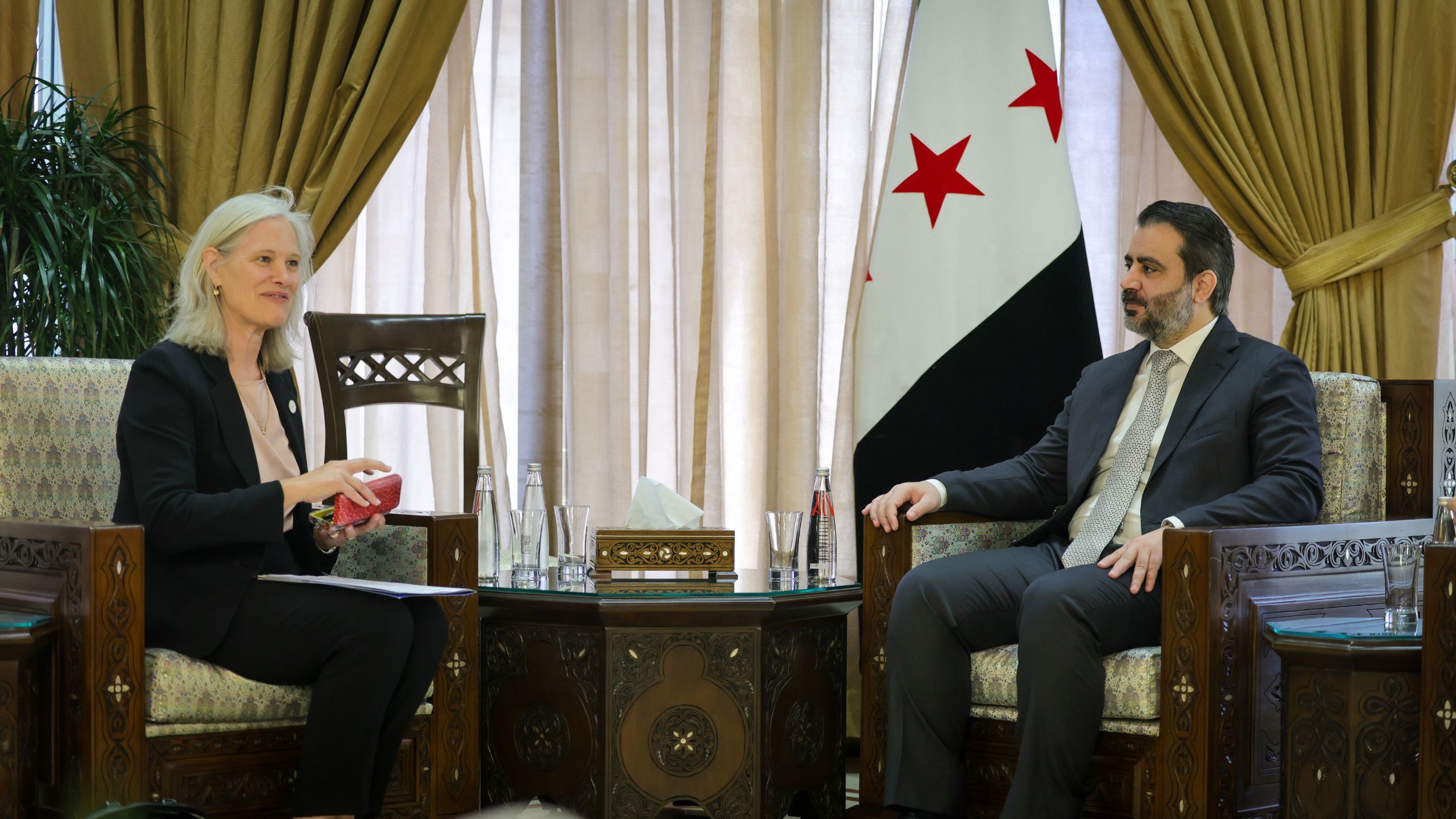 Minister Al-Shaibani Holds Talks with WFP Representative on Strengthening Cooperation in Food Security