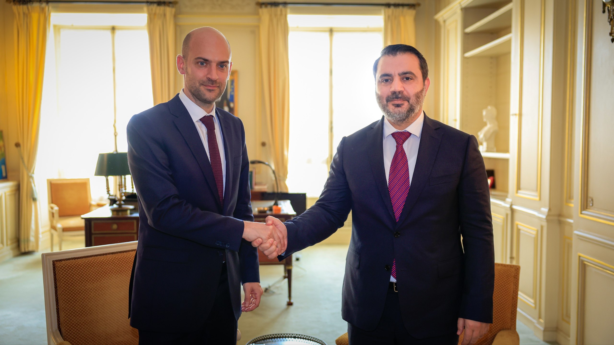 Syrian and French Foreign Ministers Meet on the Sidelines of the 2025 United Nations Ocean Conference