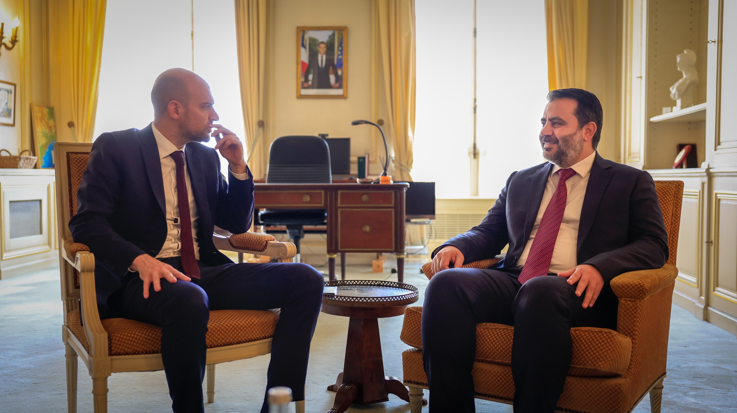 Syrian and French Foreign Ministers Meet on the Sidelines of the 2025 United Nations Ocean Conference