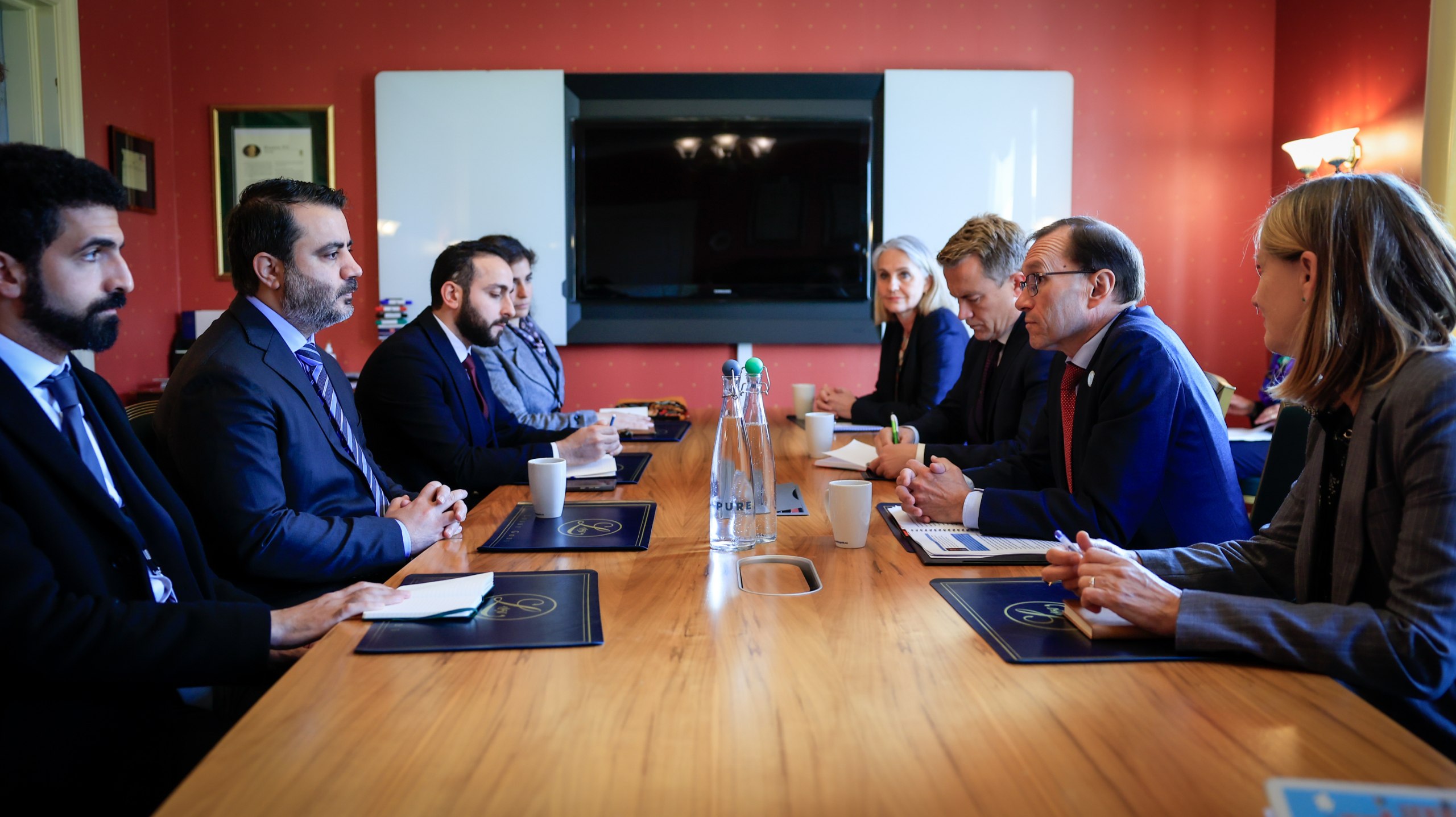 Syrian and Norwegian Foreign Ministers Discuss Issues of Common Interest on the Sidelines of the Oslo Forum for Peace