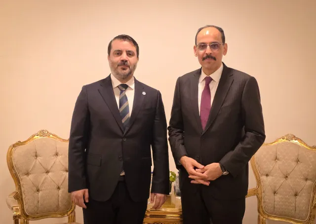 Foreign Minister Asaad Hassan Al-Shaibani Meets with Ibrahim Kalin, Head of Turkish Intelligence